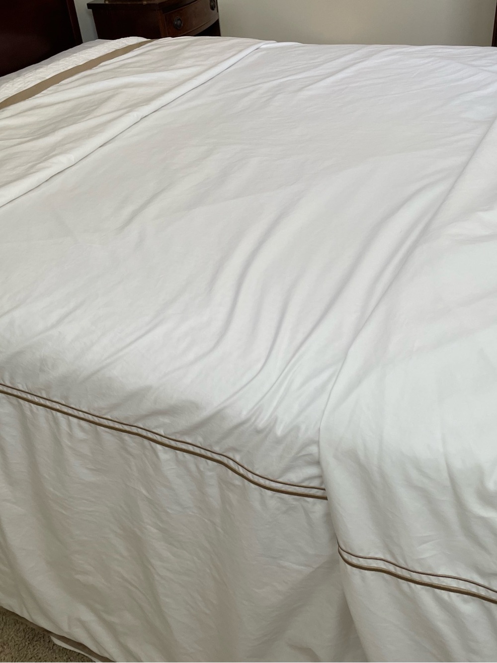 Hotel Collection 3 Pc Egyptian Cotton King Duvet & Standard Shams - Picture 8 of 16